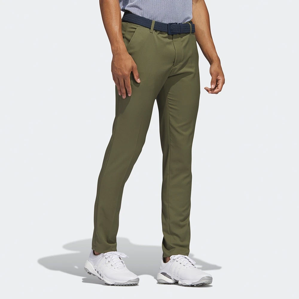 Adidas Golf Trousers - Primegreen Tapered Pant - Olive Strata AW23 - Image 6