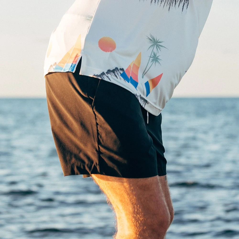 PUMA Golf Shorts - Duvin Vented Short - Black AW23 - Image 6