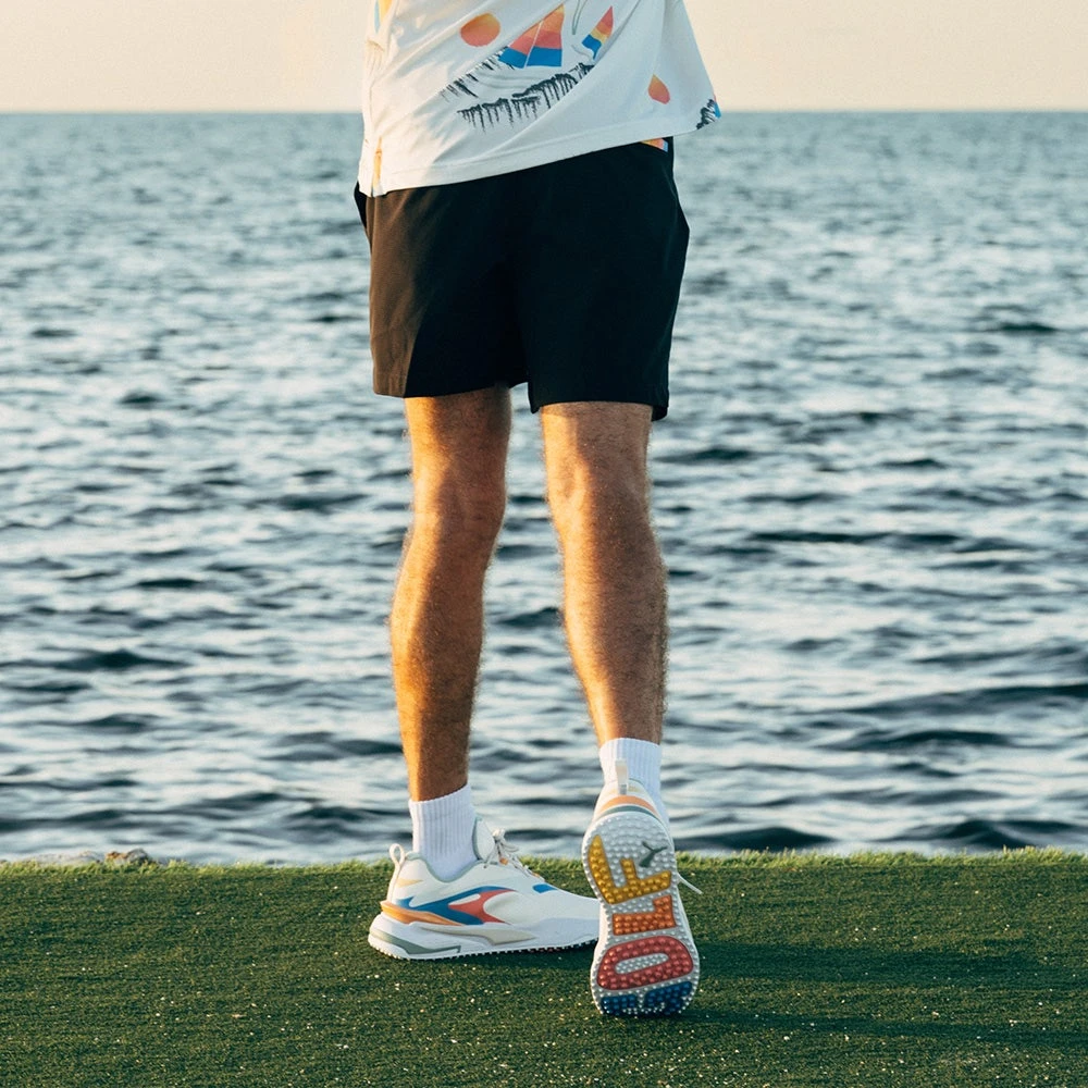 PUMA Golf Shorts - Duvin Vented Short - Black AW23 - Image 9