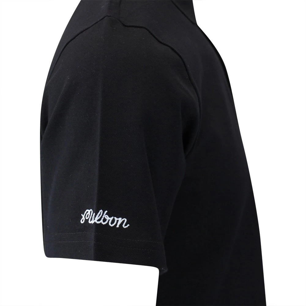 Malbon Golf Shirt - Cooper Polo - Black SU23 - Image 5
