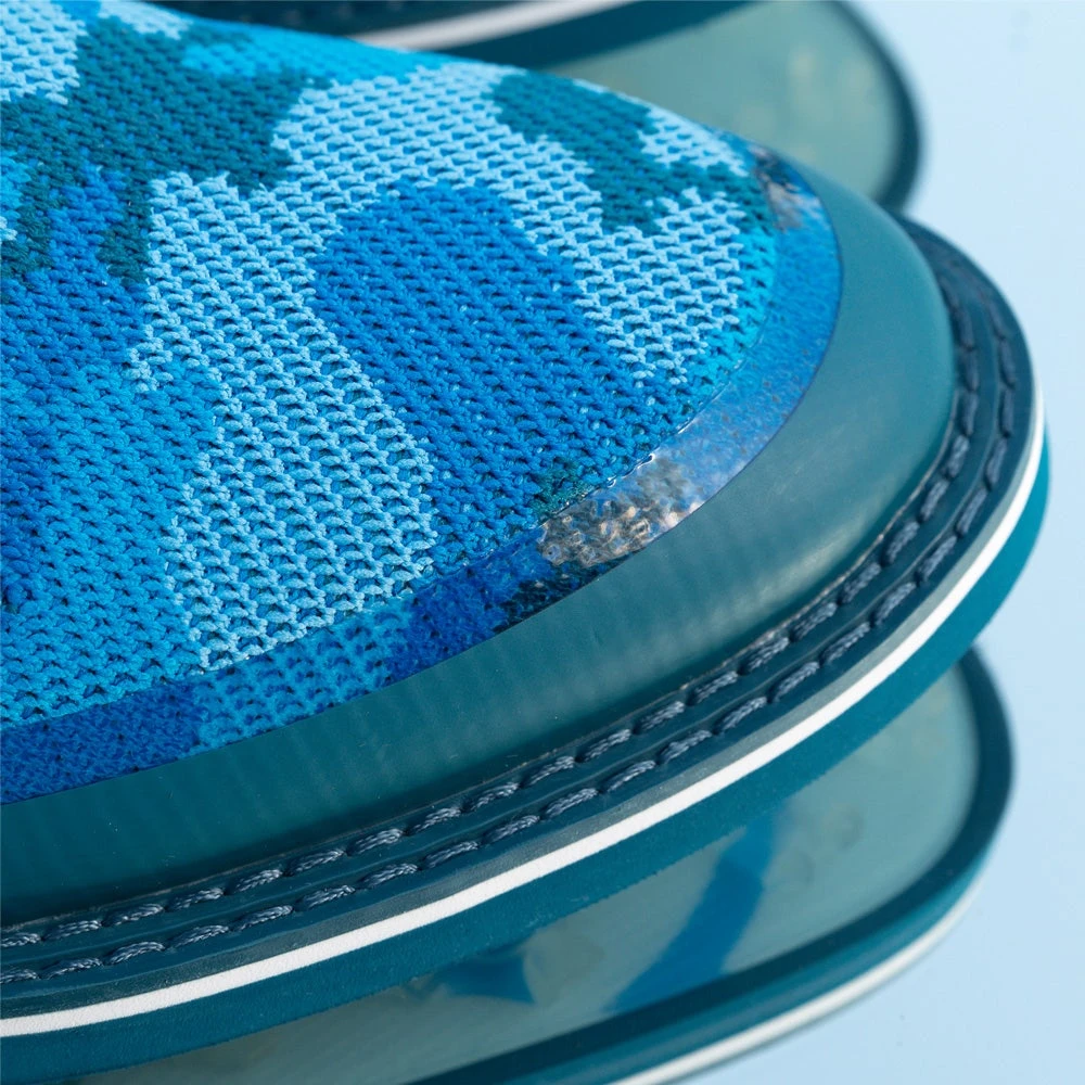 G/FORE Golf Shoes - Camo Knit Tuxedo Gallivanter - Racer Blue SP23 - Image 9