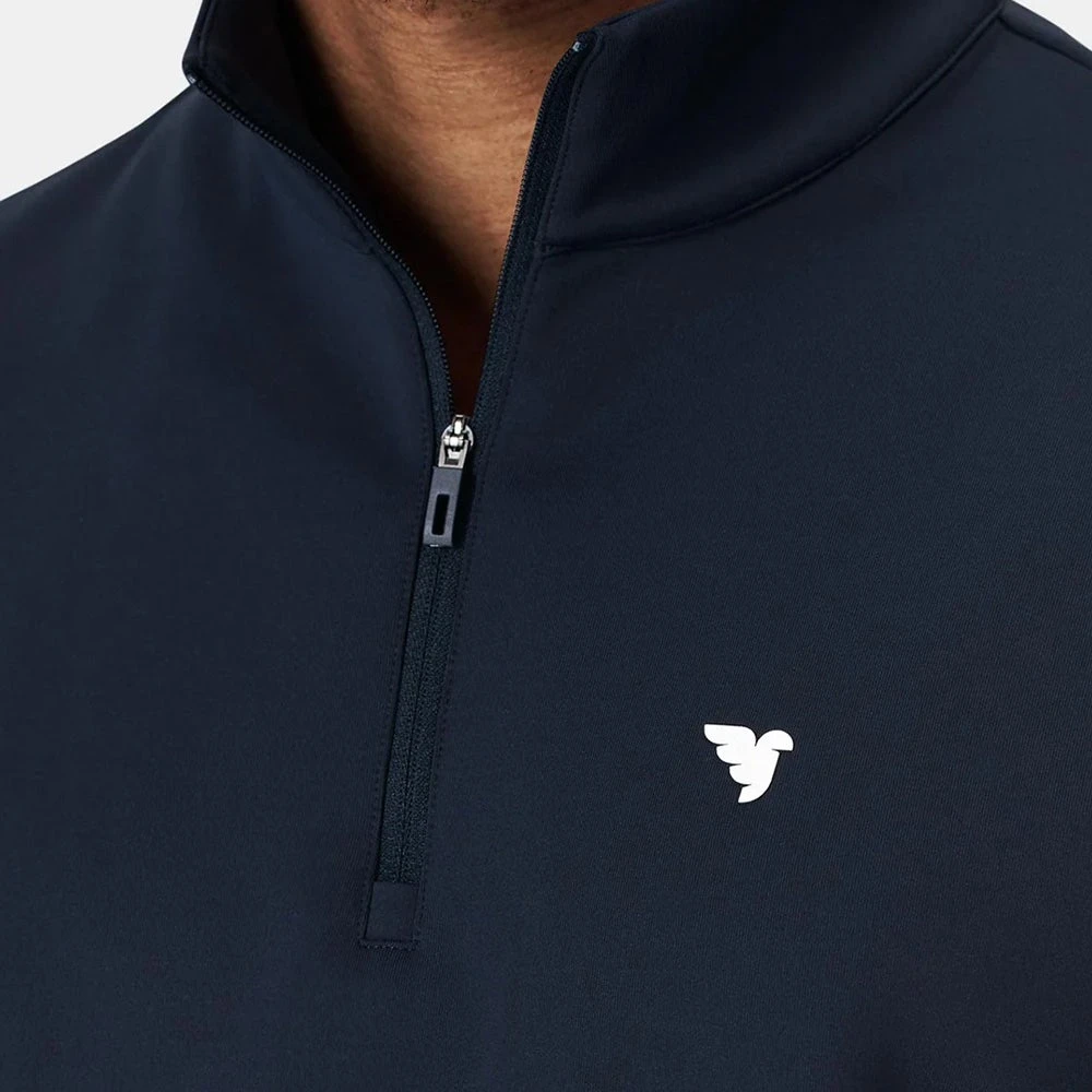 Macade Golf Pullover - Therma Quarter Zip - Navy SS23 - Image 10