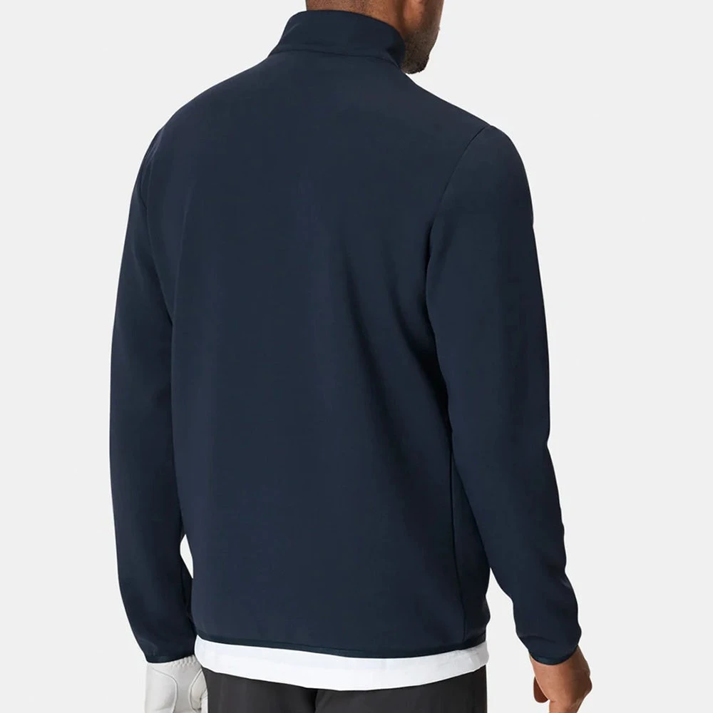 Macade Golf Pullover - Therma Quarter Zip - Navy SS23 - Image 8