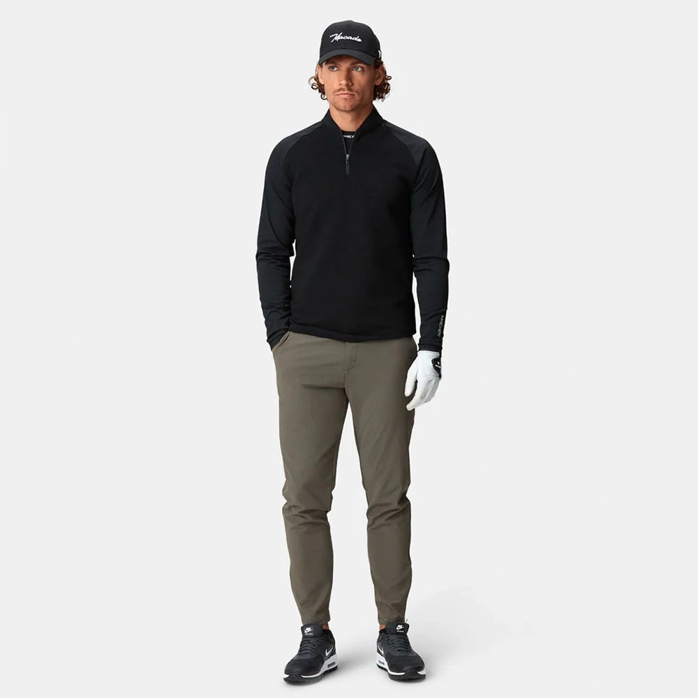 Macade Golf Pullover - Tech Quarter Zip - Black SS23 - Image 10