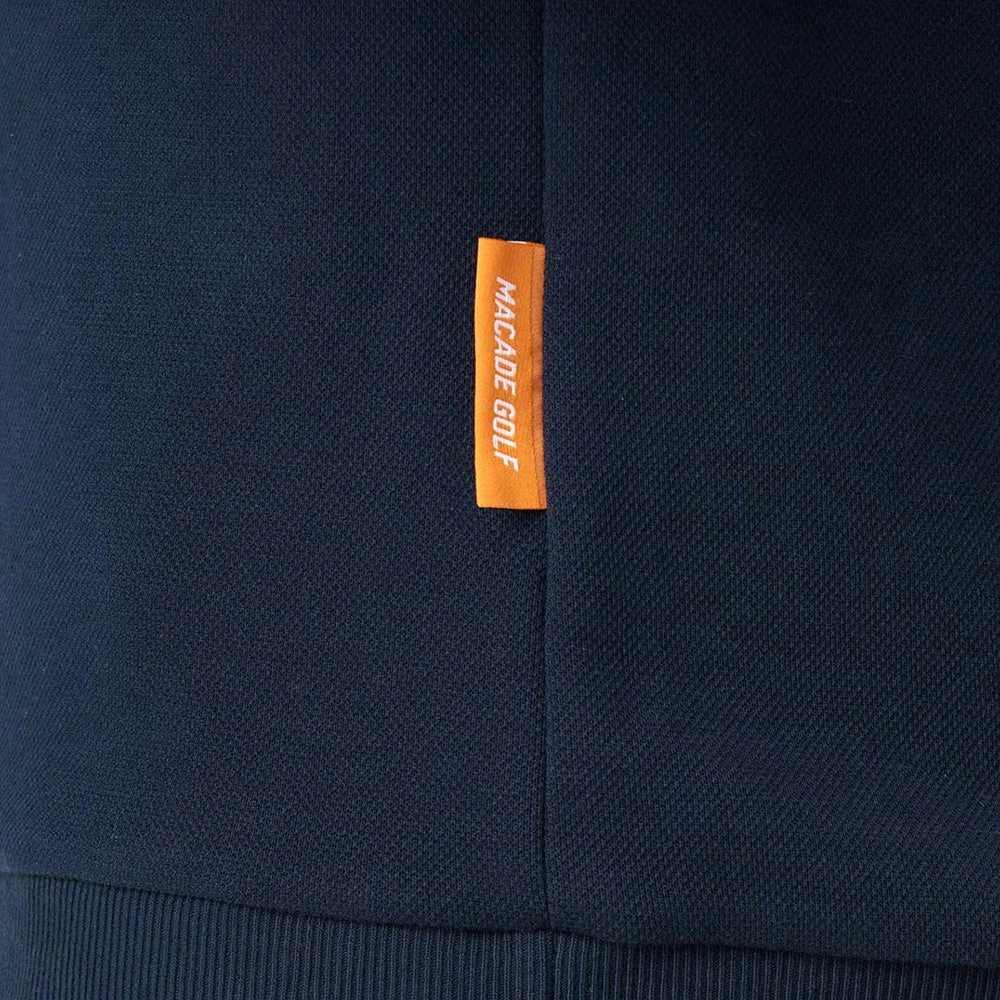Macade Golf Pullover - Range Crew Neck - Navy SS23 - Image 10