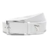 Macade Golf Belt - Tour Leather Stretch - White SS23