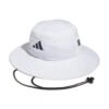 Adidas Golf Hat - Wide Brim Aussie Hat - White AW23