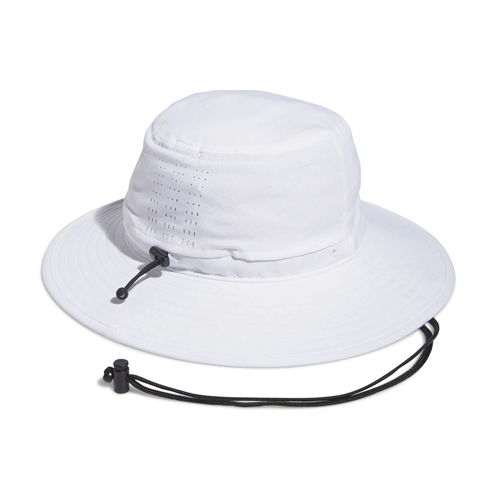 Adidas Golf Hat - Wide Brim Aussie Hat - White AW23 - Image 2
