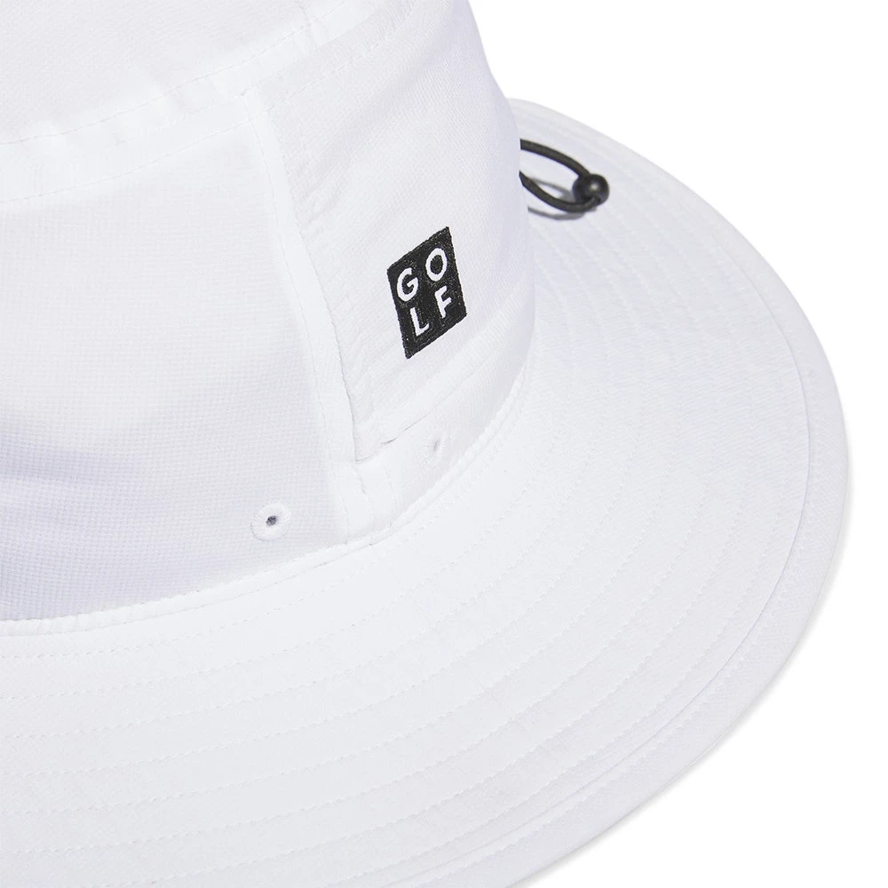 Adidas Golf Hat - Wide Brim Aussie Hat - White AW23 - Image 3