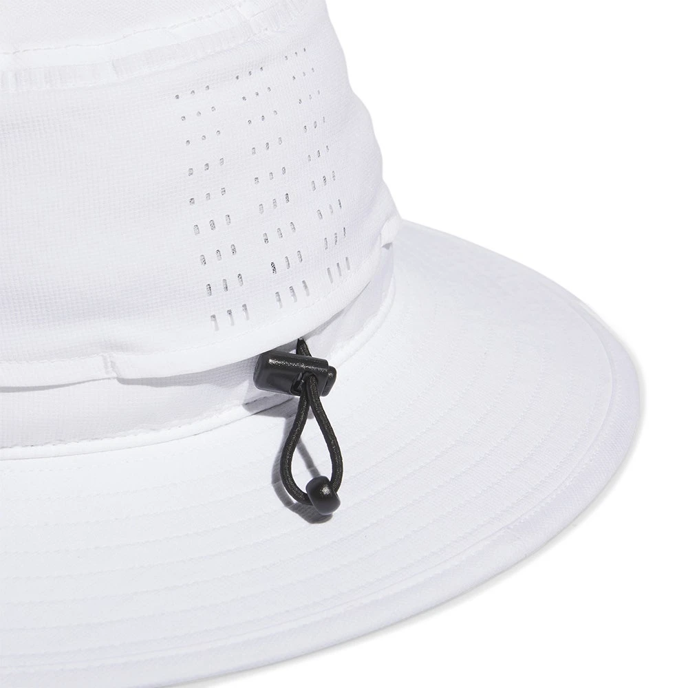 Adidas Golf Hat - Wide Brim Aussie Hat - White AW23 - Image 4