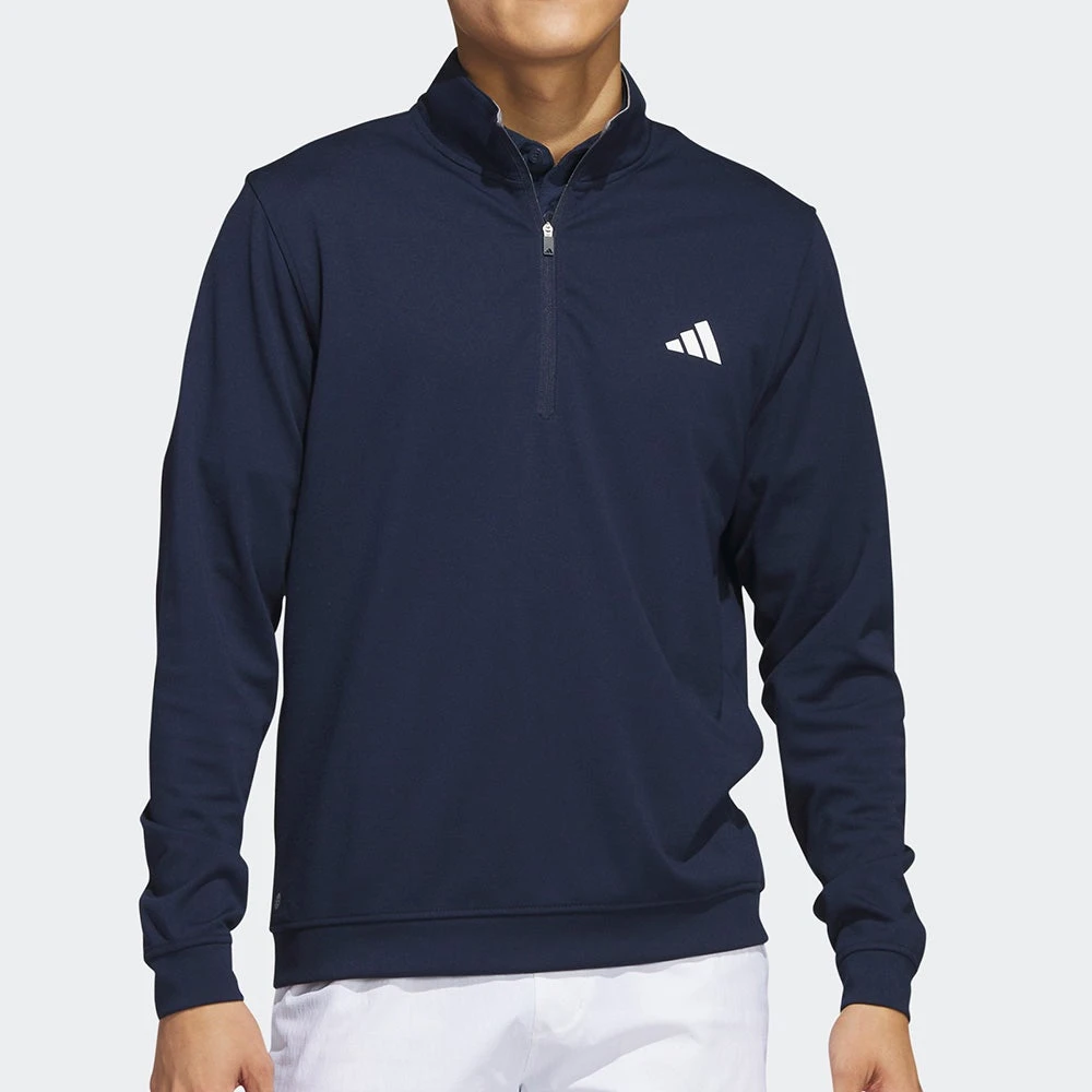 Adidas Golf Jumper - Elevated QZ - Collegiate Navy AW23 - Image 5
