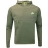 Adidas Golf Pullover - Texture Anorak - Olive Strata AW23