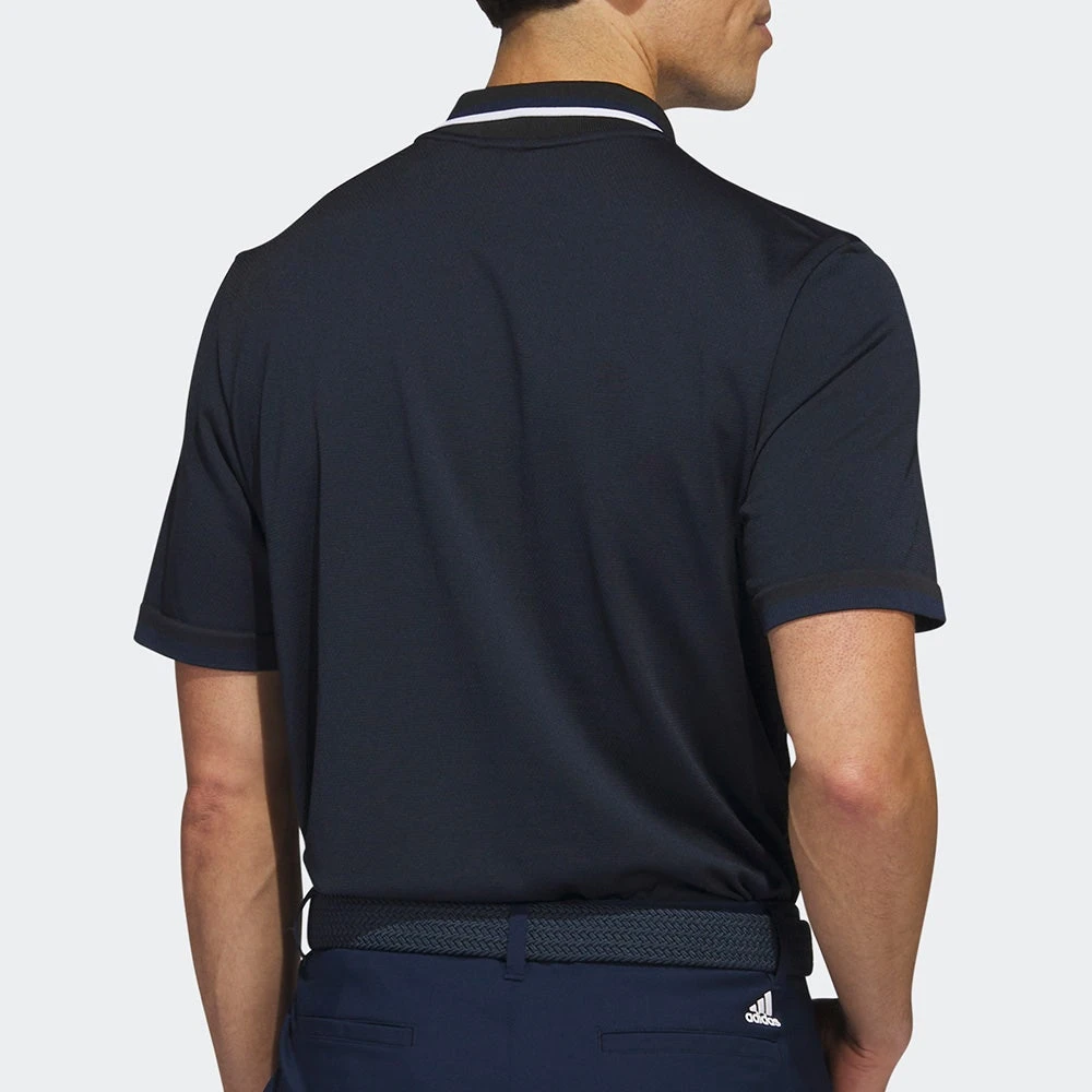 Adidas Golf Shirt - Primeknit Tour Polo - Collegiate Navy SS23 - Image 7
