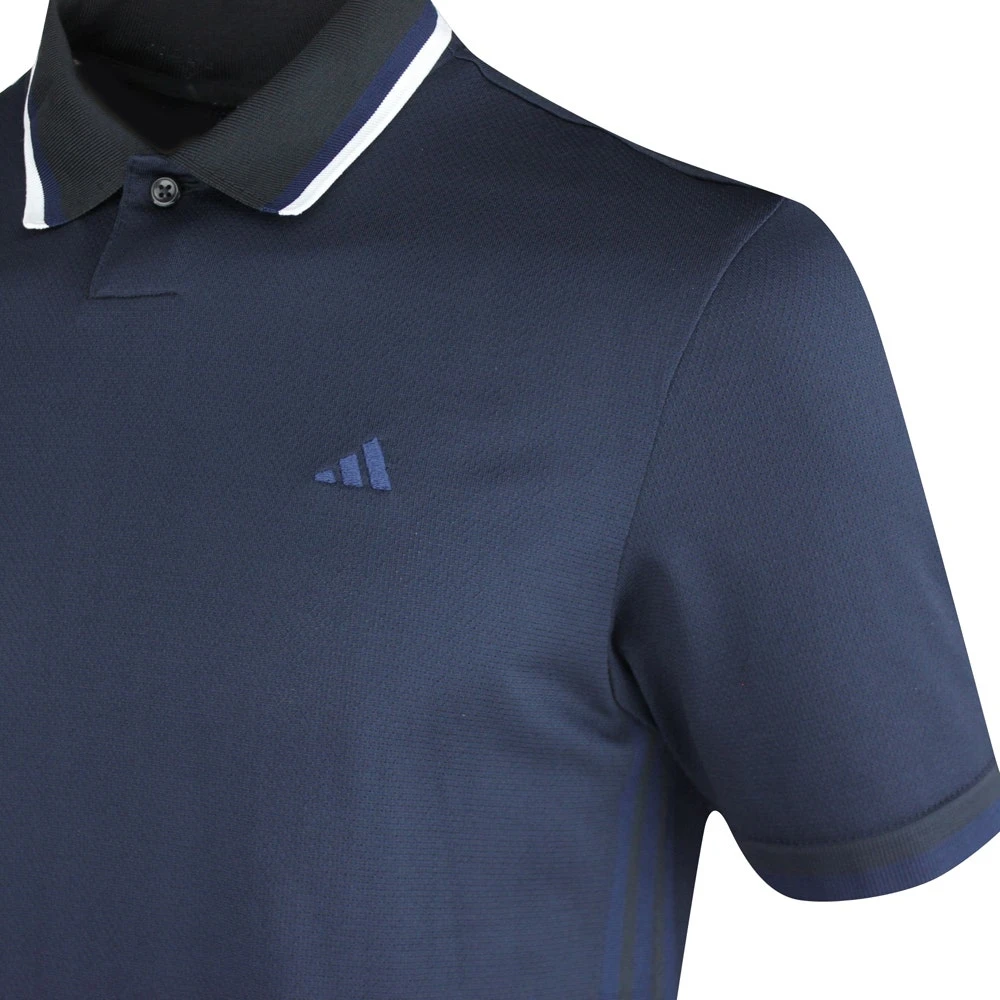 Adidas Golf Shirt - Primeknit Tour Polo - Collegiate Navy SS23 - Image 4
