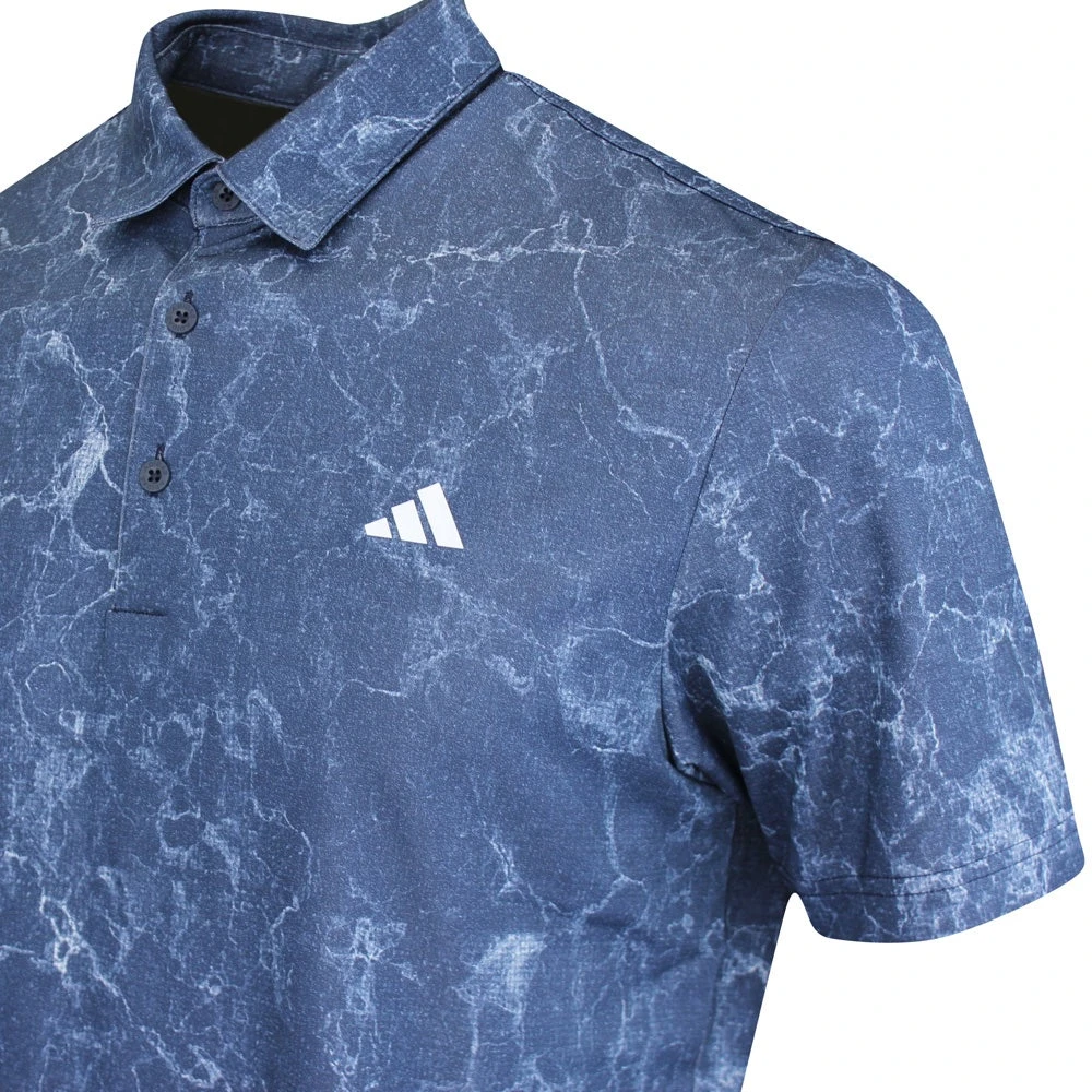 Adidas Golf Shirt - Sun Energy Polo - Collegiate Navy AW23 - Image 4