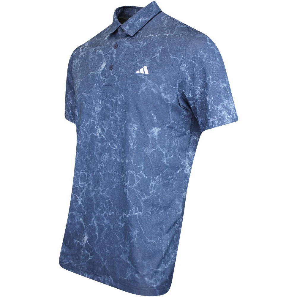 Adidas Golf Shirt - Sun Energy Polo - Collegiate Navy AW23 - Image 2