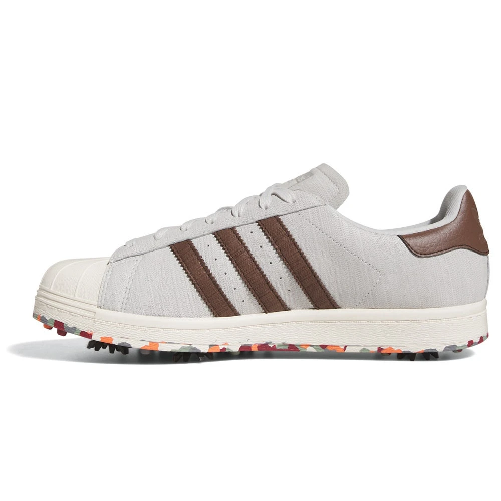 Adidas Golf Shoes - Superstar Spiked - Grey One LE 2023 - Image 4