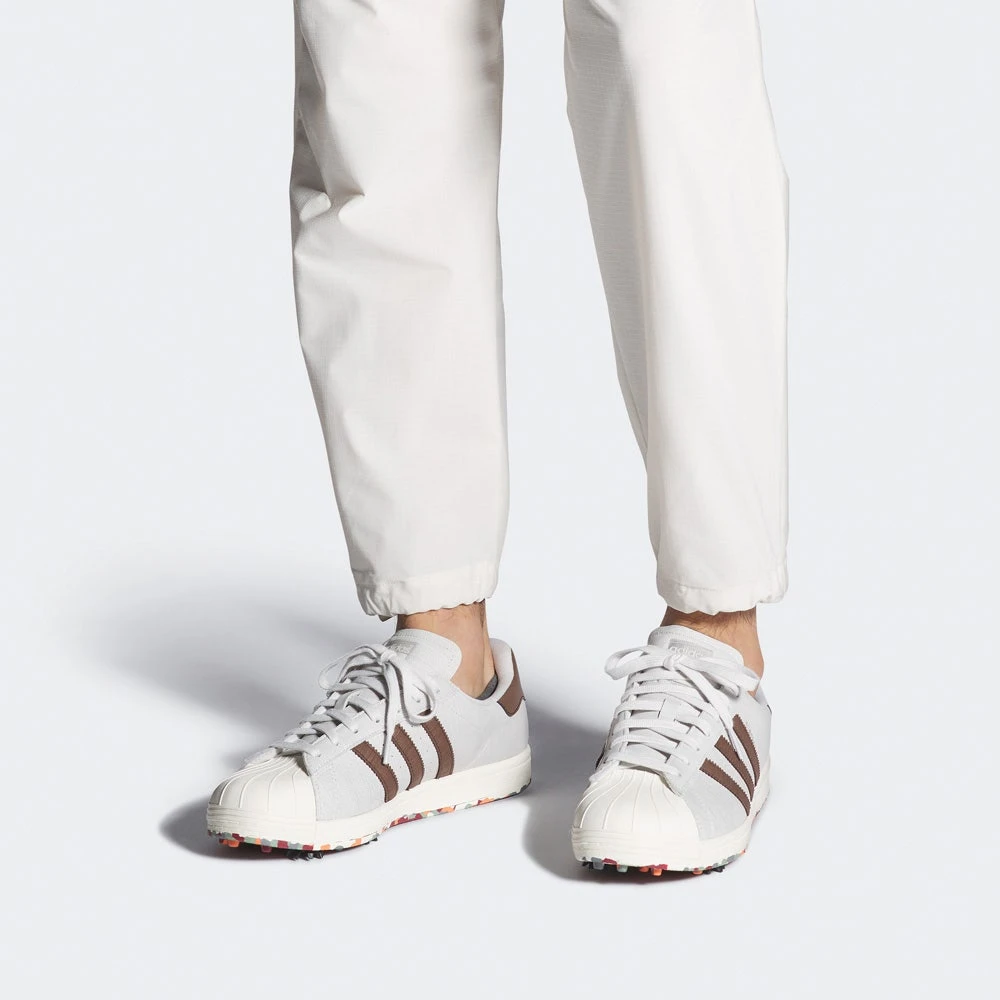 Adidas Golf Shoes - Superstar Spiked - Grey One LE 2023 - Image 9