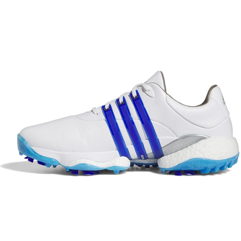 Adidas Golf Shoes - Tour360 '22 - White - Lucid Blue 2023 - Image 5