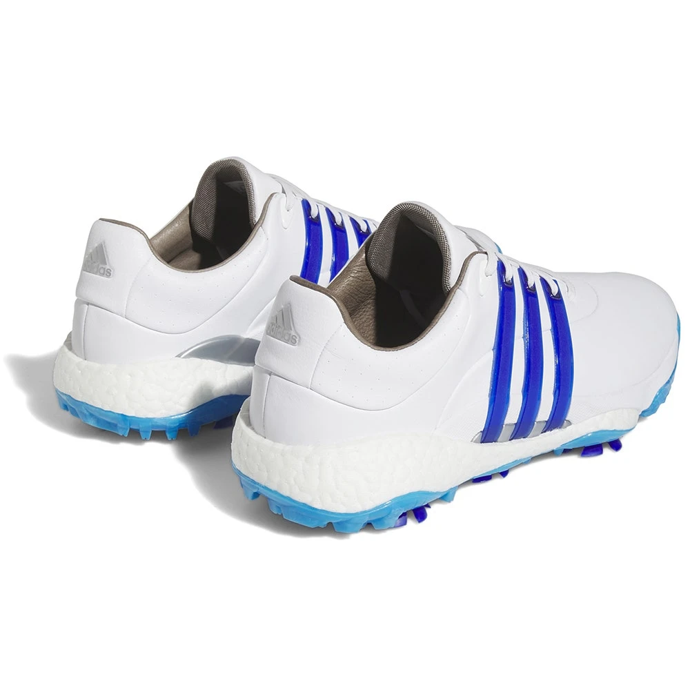 Adidas Golf Shoes - Tour360 '22 - White - Lucid Blue 2023 - Image 4