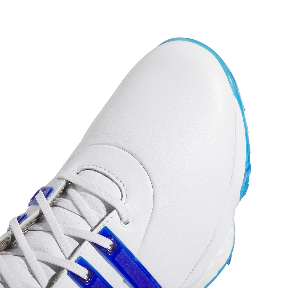 Adidas Golf Shoes - Tour360 '22 - White - Lucid Blue 2023 - Image 7
