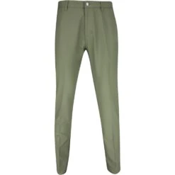Adidas Golf Trousers - Primegreen Tapered Pant - Olive Strata AW23