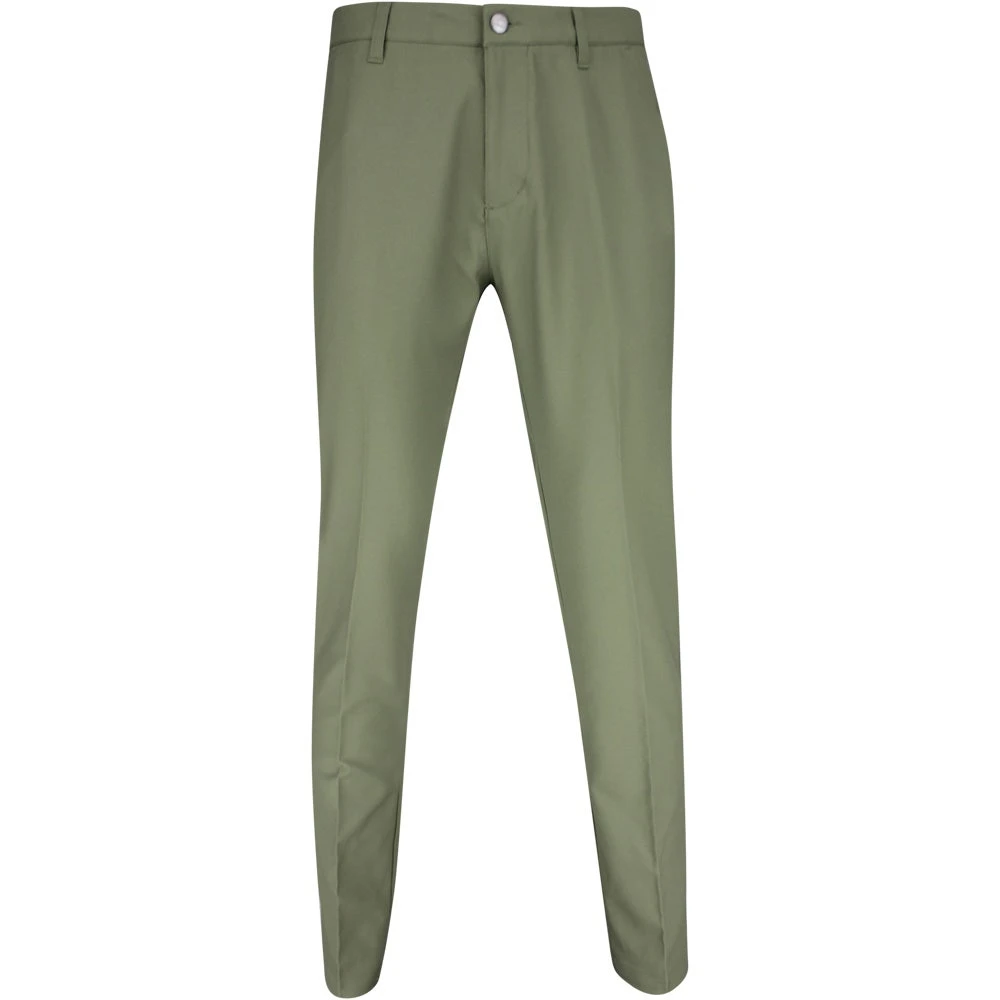 Adidas Golf Trousers - Primegreen Tapered Pant - Olive Strata AW23
