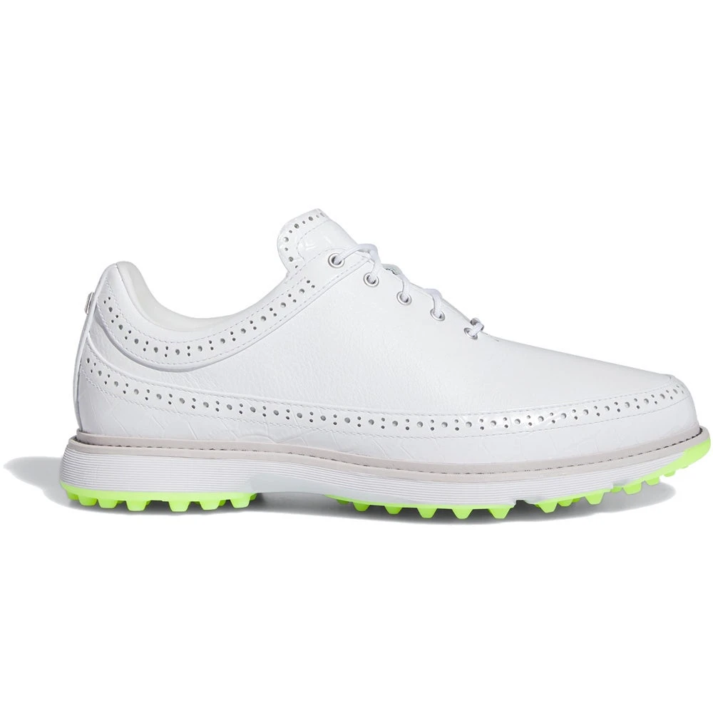 Adidas Golf Shoes - MC80 - White - Lucid Lemon AW23
