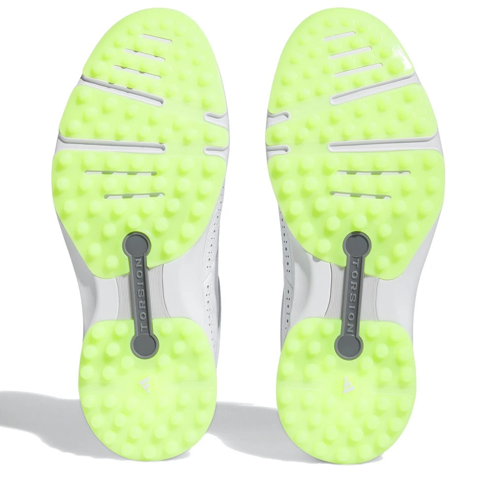 Adidas Golf Shoes - MC80 - White - Lucid Lemon AW23 - Image 4