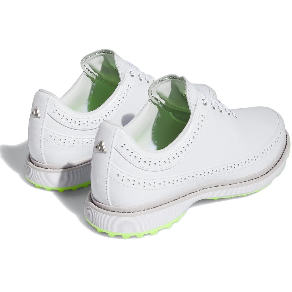 Adidas Golf Shoes - MC80 - White - Lucid Lemon AW23 - Image 7