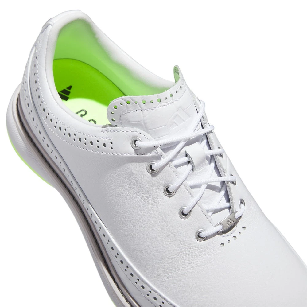 Adidas Golf Shoes - MC80 - White - Lucid Lemon AW23 - Image 2