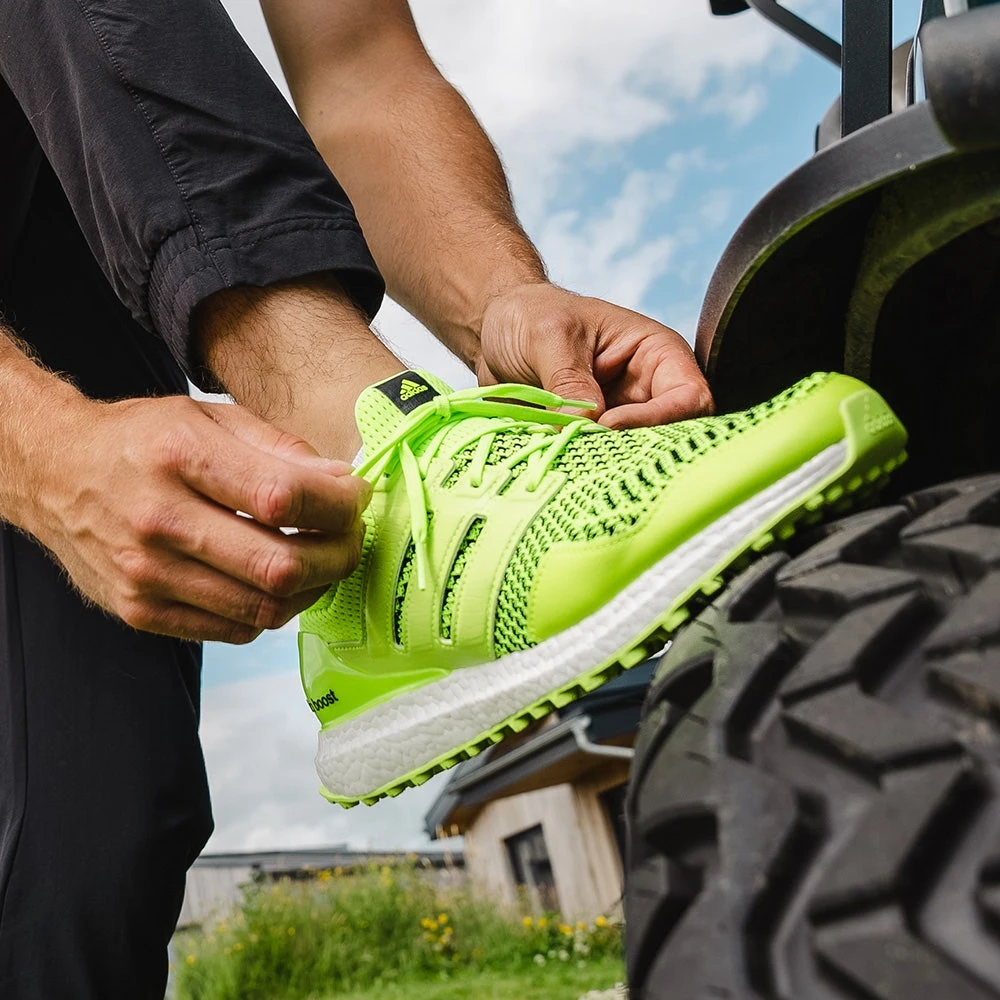 Adidas Golf Shoes - Ultraboost Spikeless - Lucid Lemon AW23 - Image 10