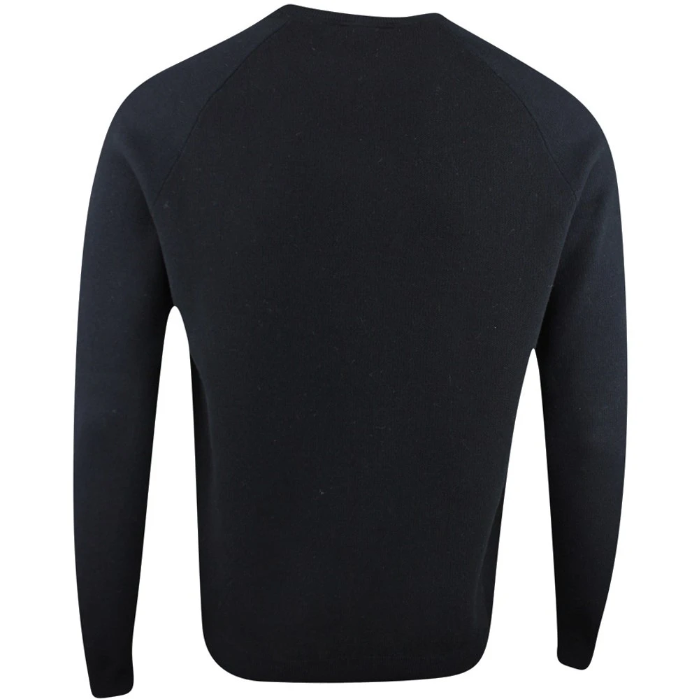 BOSS Golf Jumper - Righam Crew - Black SP23 - Image 3