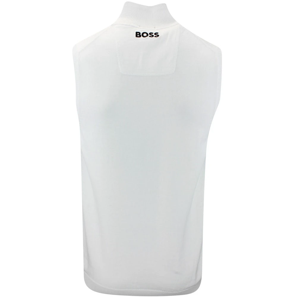 BOSS Golf Jumper - Zaxly Pro - Training White FA23 - Image 3