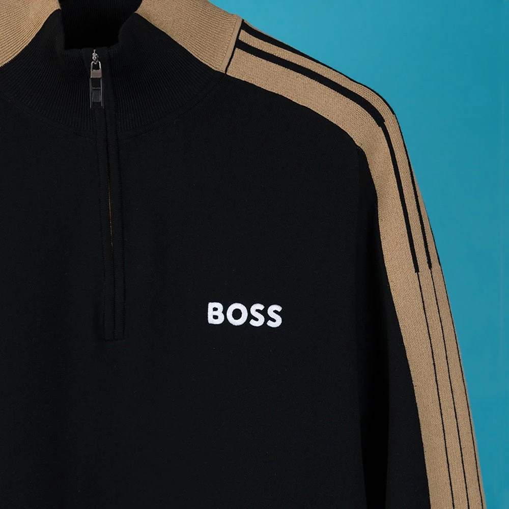 BOSS Golf Jumper - Zolkar Pro - Black FA23 - Image 9