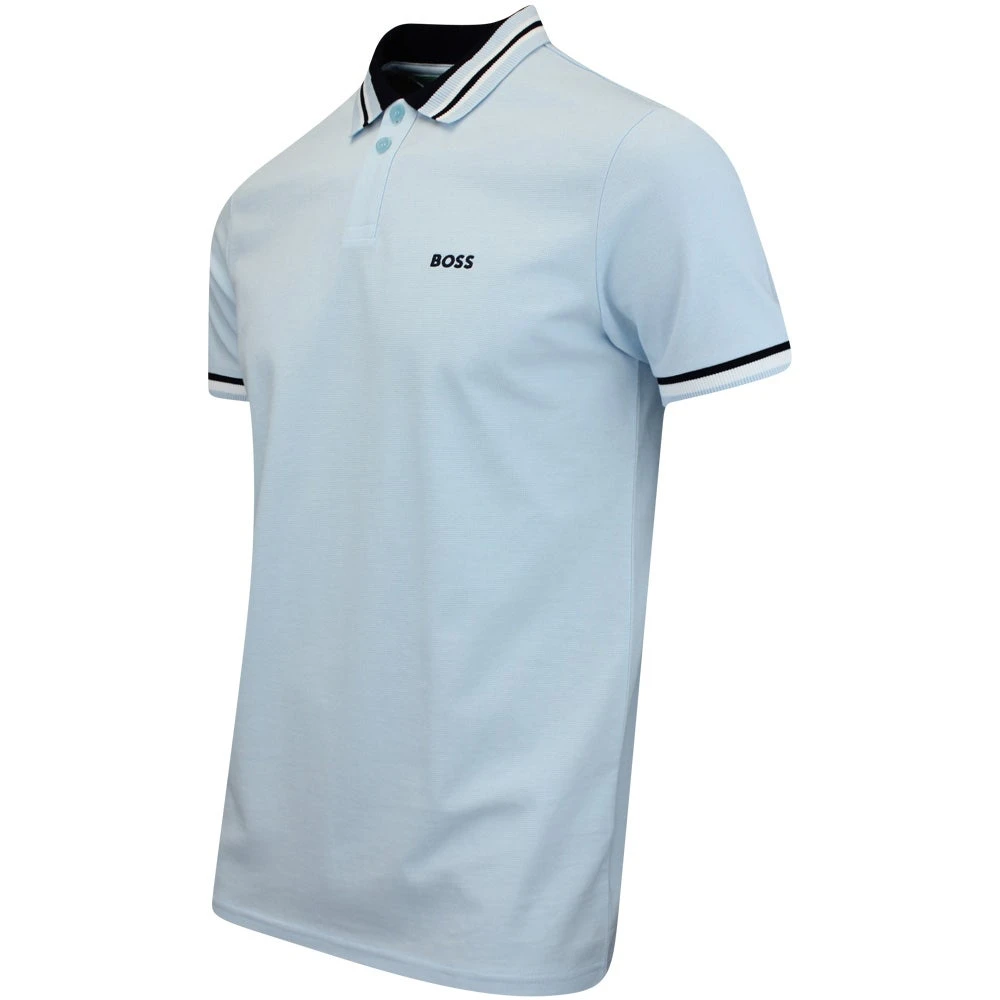 BOSS Golf Shirt - Paddy 2 Regular - Omphalodes FA23 - Image 2
