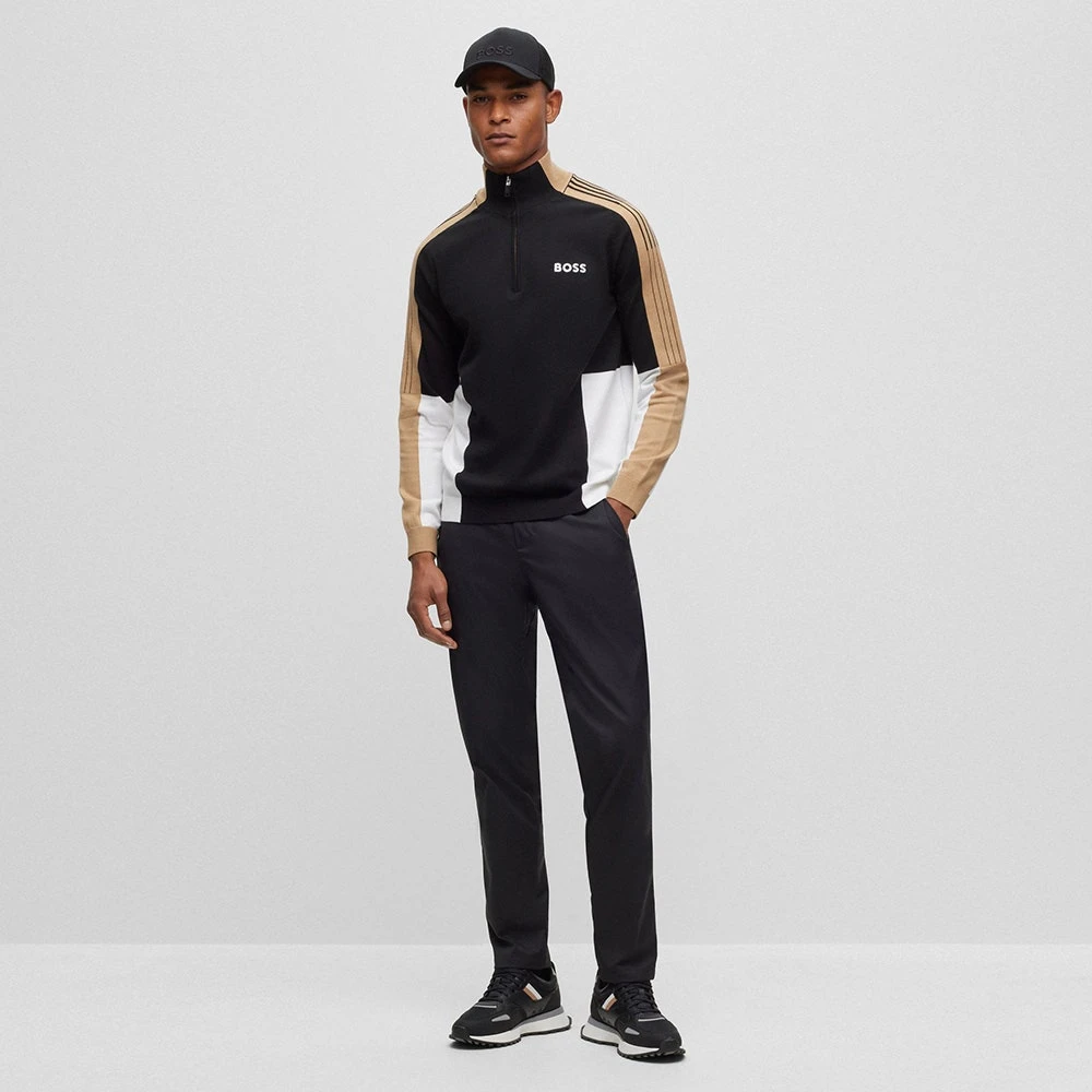 BOSS Golf Jumper - Zolkar Pro - Black FA23 - Image 8