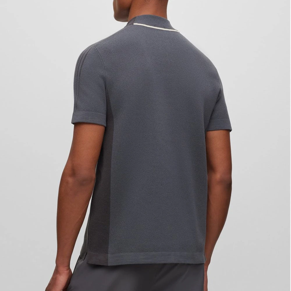 BOSS Golf Jumper - Zinos SS - Asphalt FA23 - Image 6