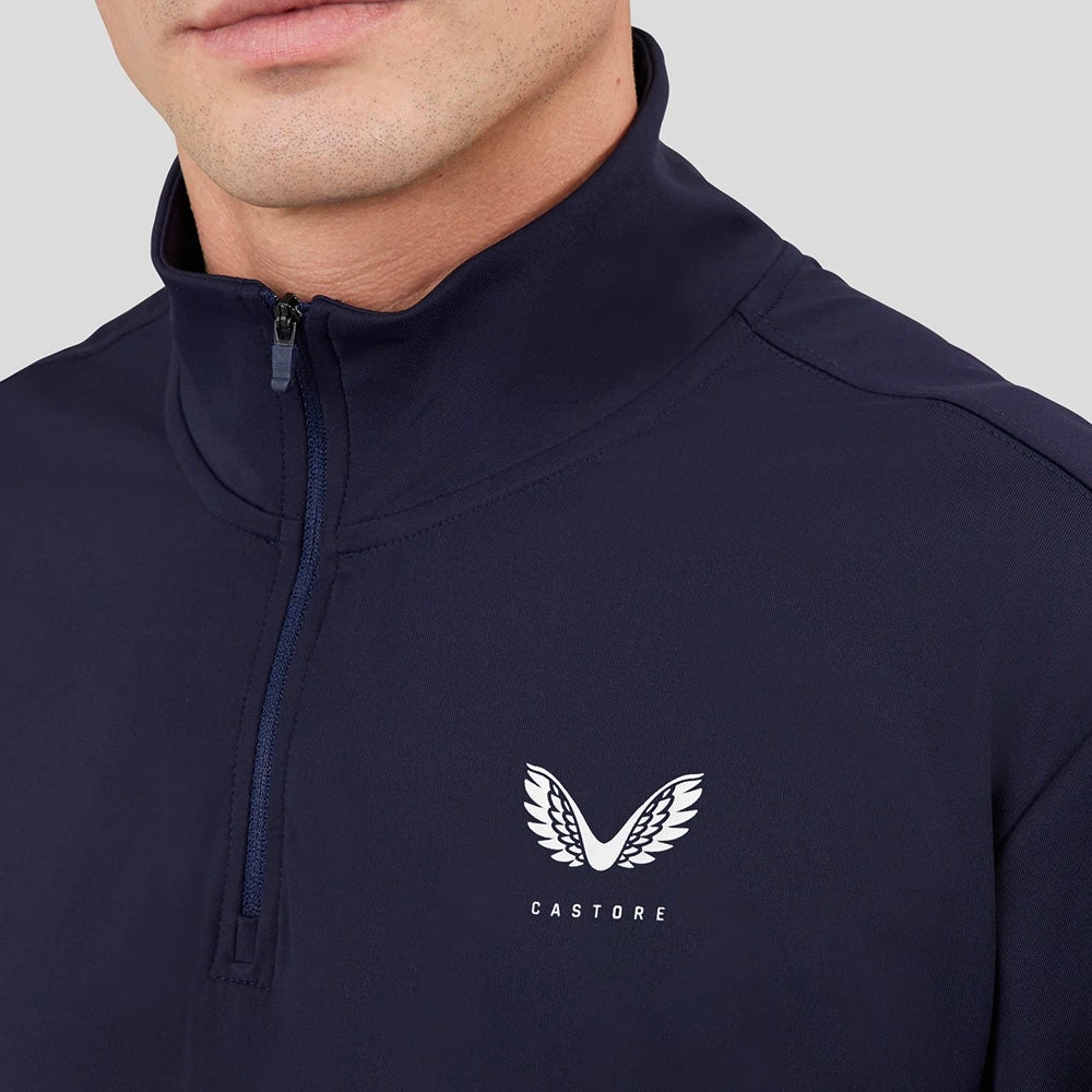 Castore Golf Pullover - Performance QZ - Midnight Navy SS23 - Image 8