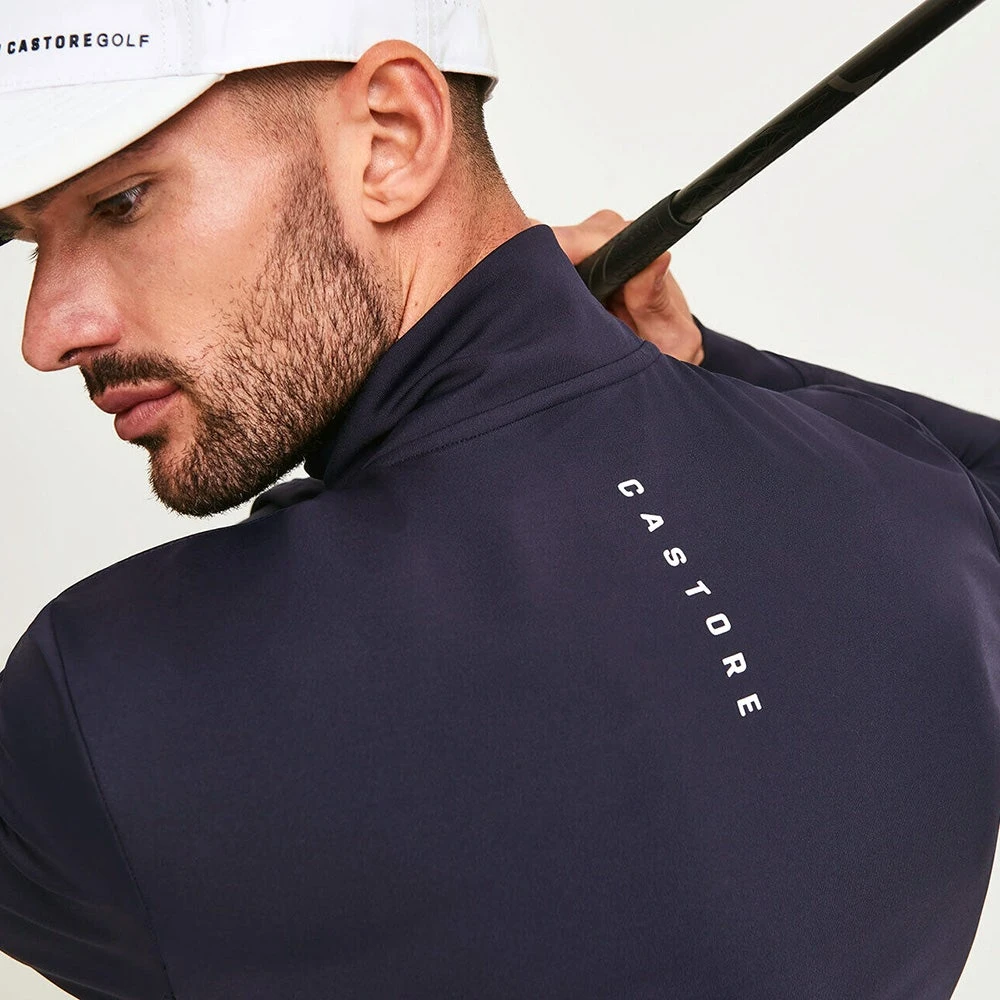 Castore Golf Pullover - Performance QZ - Midnight Navy SS23 - Image 10