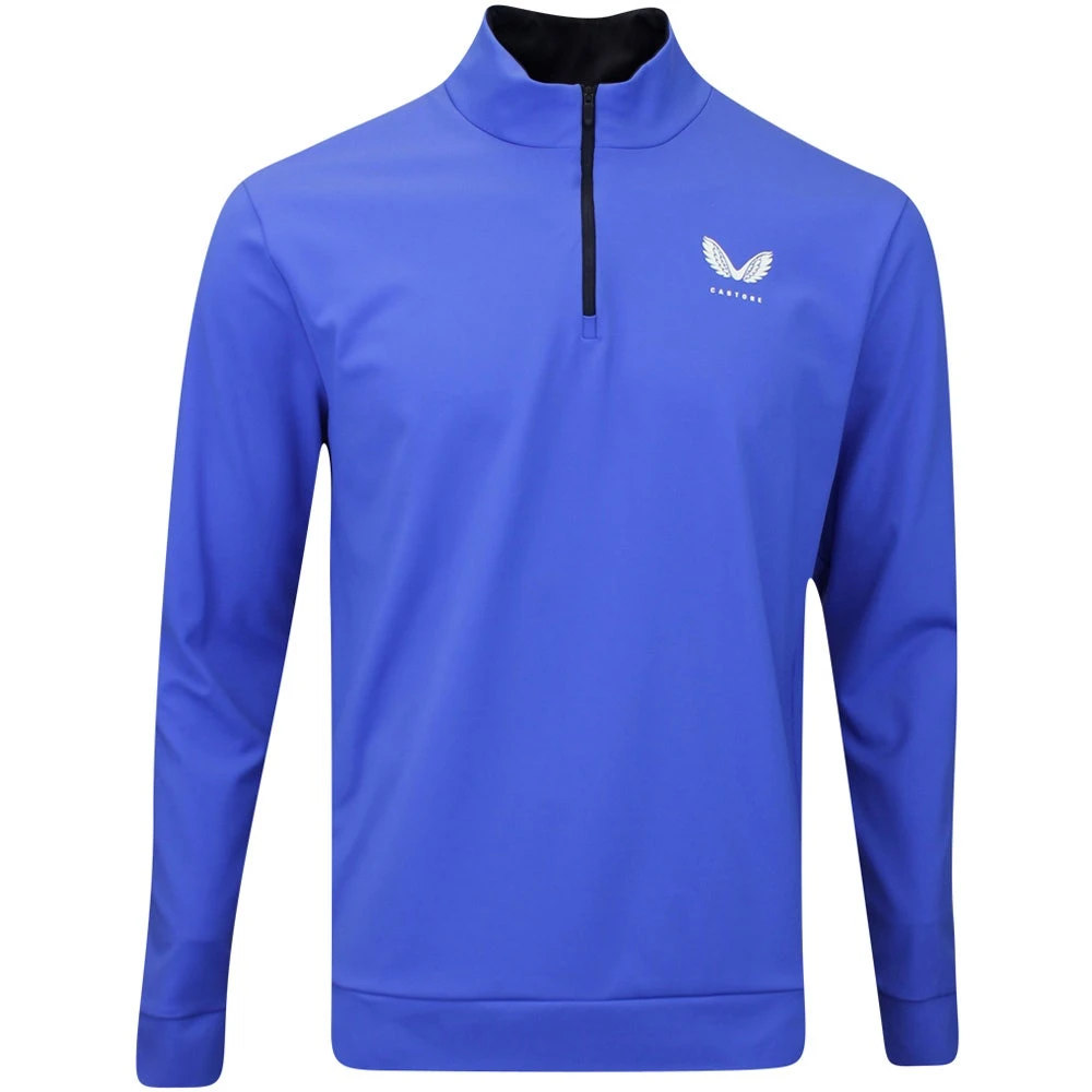 Castore Golf Pullover - Performance QZ - Royal Blue SS23