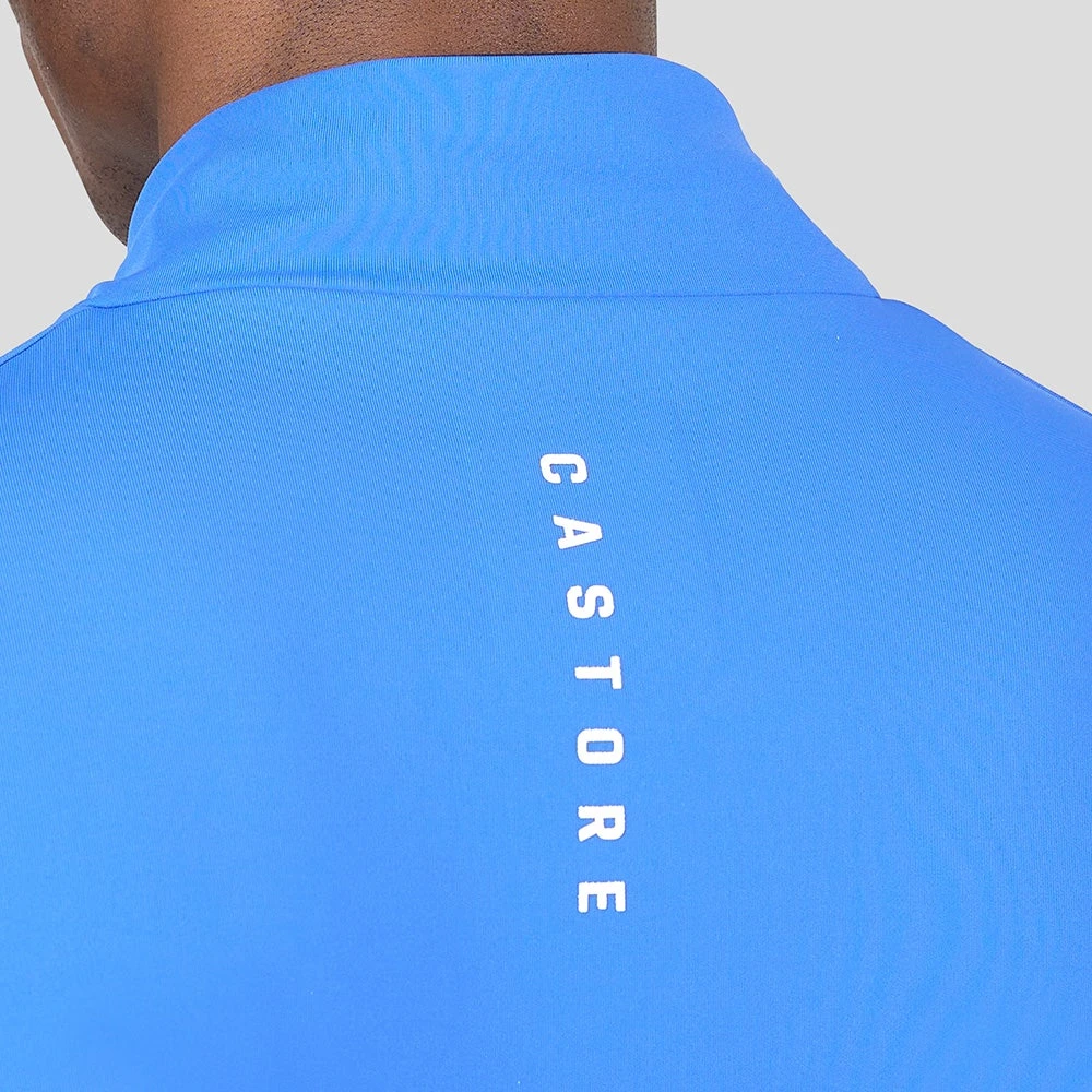 Castore Golf Pullover - Performance QZ - Royal Blue SS23 - Image 9
