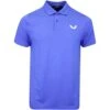 Castore Golf Shirt - Breathable Mesh Polo - Royal Blue SS23