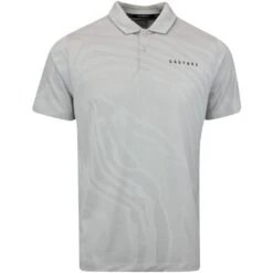 Castore Golf Shirt - Engineered Knit Polo - Mist Grey SS23