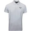 Castore Golf Shirt - Geo Gradient Print Polo - White SS23