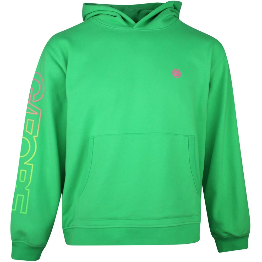 G/FORE Golf Hoodie - No1 Cares - Acid Lime SP23