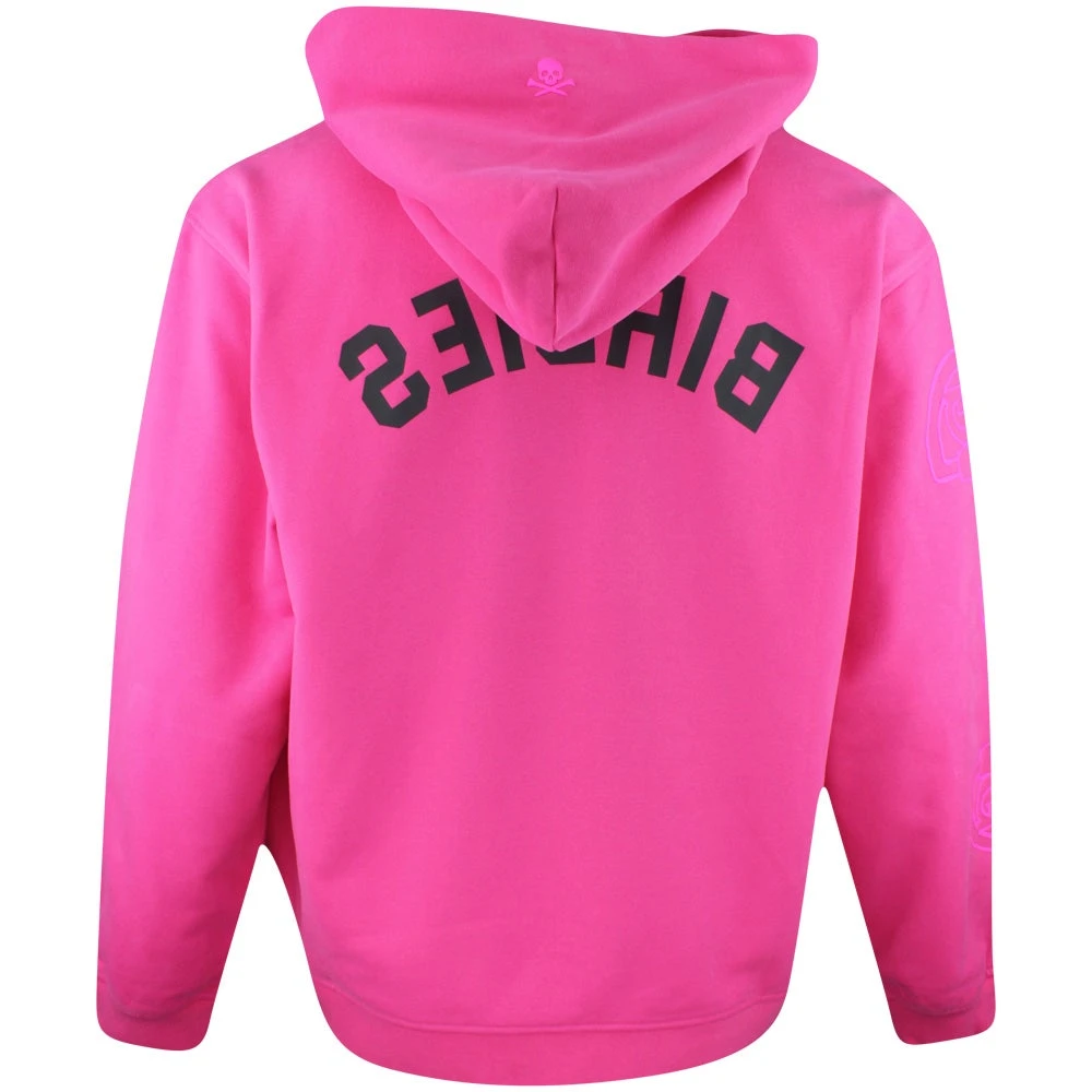 G/FORE Golf Hoodie - Reverse Birdies - Azalea SP23 - Image 3