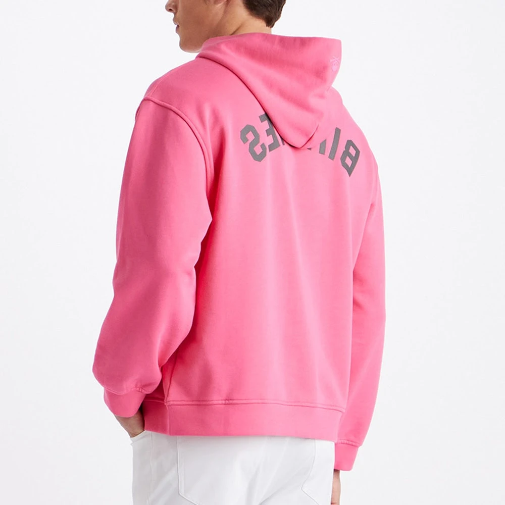 G/FORE Golf Hoodie - Reverse Birdies - Azalea SP23 - Image 6
