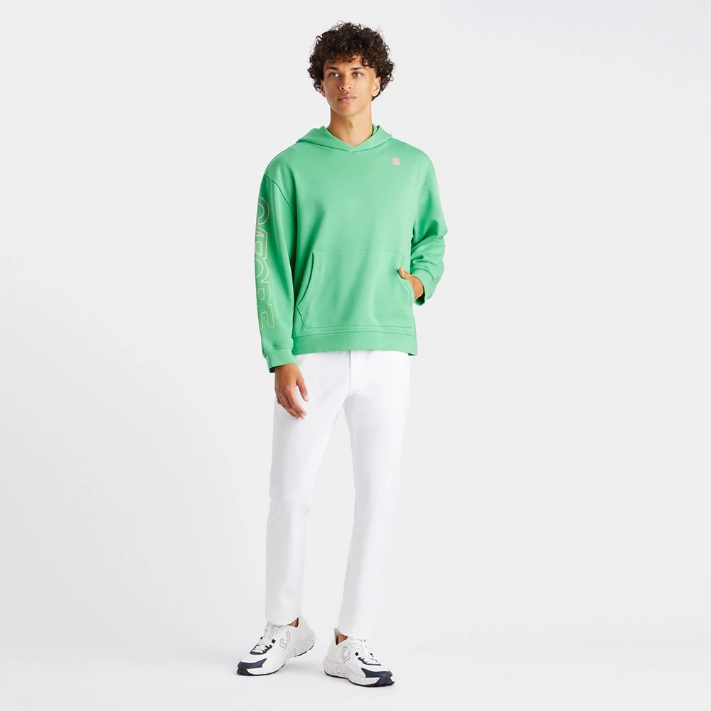 G/FORE Golf Hoodie - No1 Cares - Acid Lime SP23 - Image 7