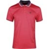 G/FORE Golf Shirt - 3D Skull & Tee's Polo - Poppy Red SP23